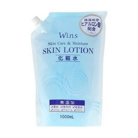 【単品6個セット】 ウインズヒアルロン酸化粧水大容量詰替1000 日本合成洗剤(代引不可)【ポイント10倍】【送料無料】