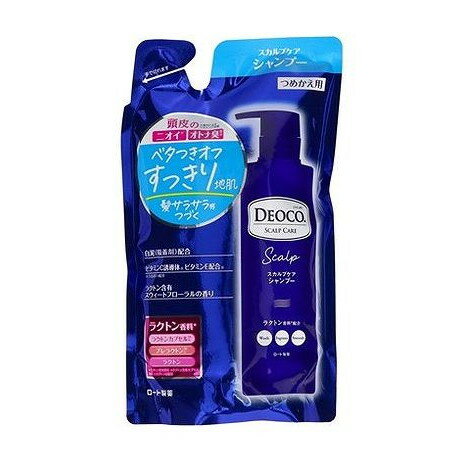 【単品7個セット】 デオコ スカルプケアシャンプー つめかえ用 370mL(代引不可)【ポイント10倍】【送料無料】