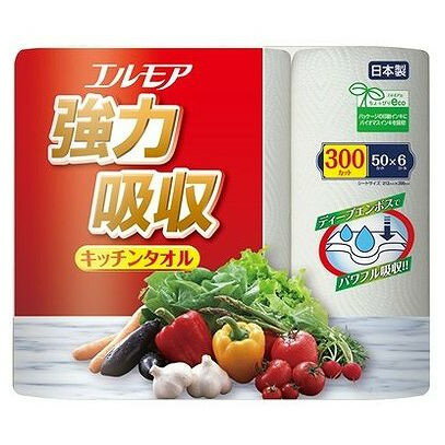 【商品詳細】凹凸ディープエンボスがで水・油を強力吸収。ピュアパルプ100％。成分:ピュアパルプ100％メーカー名:カミ商事生産国・加工国:日本内容量:6ロール【代引きについて】こちらの商品は、代引きでの出荷は受け付けておりません。【送料について】北海道、沖縄、離島は送料を頂きます。
