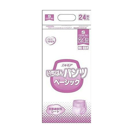 【単品6個セット】 カミ商事 エルモアいちばん パンツベーシック S(代引不可)【ポイント10倍】【送料無料】