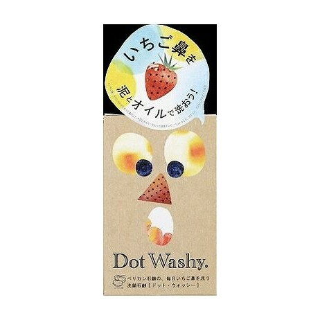 【単品5個セット】 ドットウォッシー洗顔石鹸(代引不可)【ポイント10倍】【送料無料】