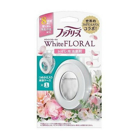 【単品7個セット】 ファブリーズW消臭トイレ用消臭剤ホワイトフローラル本体(代引不可)【ポイント10倍..