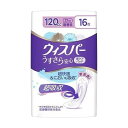 【単品10個セット】 ウィスパーうすさら安心 120cc 16枚 無香料(代引不可)【ポイント10倍】【送料無料】