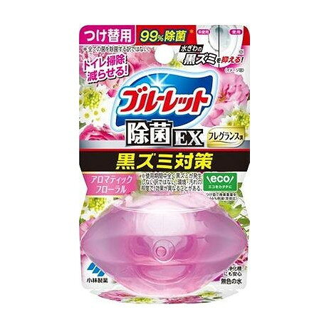 【商品詳細】●除菌処方で水ぎわの黒ズミの発生を抑え、お掃除が楽になります、洗浄・防汚成分を配合●流すたびに便器表面をコートし汚れの付着を抑える●除菌率99％●お得なつけ替用メーカー名:小林製薬生産国・加工国:日本内容量:67mL【代引きについて】こちらの商品は、代引きでの出荷は受け付けておりません。【送料について】北海道、沖縄、離島は送料を頂きます。