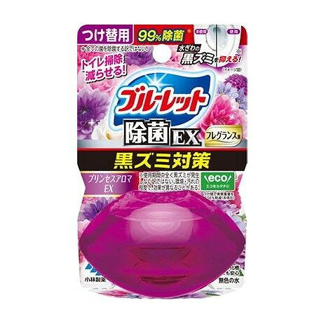 【商品詳細】●除菌処方で水ぎわの黒ズミの発生を抑え、お掃除が楽になります、洗浄・防汚成分を配合●流すたびに便器表面をコートし汚れの付着を抑える●除菌率99％●お得なつけ替用メーカー名:小林製薬生産国・加工国:日本内容量:67mL【代引きについて】こちらの商品は、代引きでの出荷は受け付けておりません。【送料について】北海道、沖縄、離島は送料を頂きます。