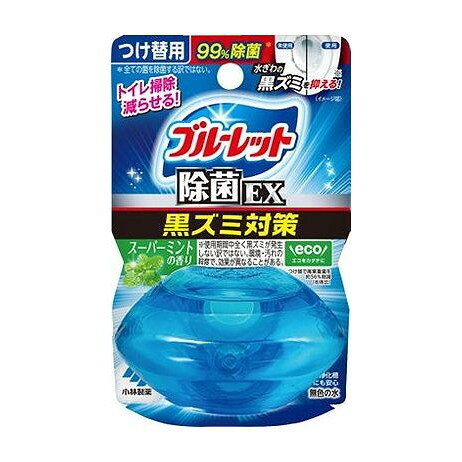 【商品詳細】●除菌処方で水ぎわの黒ズミの発生を抑え、お掃除が楽になります、洗浄・防汚成分を配合●流すたびに便器表面をコートし汚れの付着を抑える●除菌率99％●お得なつけ替用メーカー名:小林製薬生産国・加工国:日本内容量:67mL【代引きについて】こちらの商品は、代引きでの出荷は受け付けておりません。【送料について】北海道、沖縄、離島は送料を頂きます。