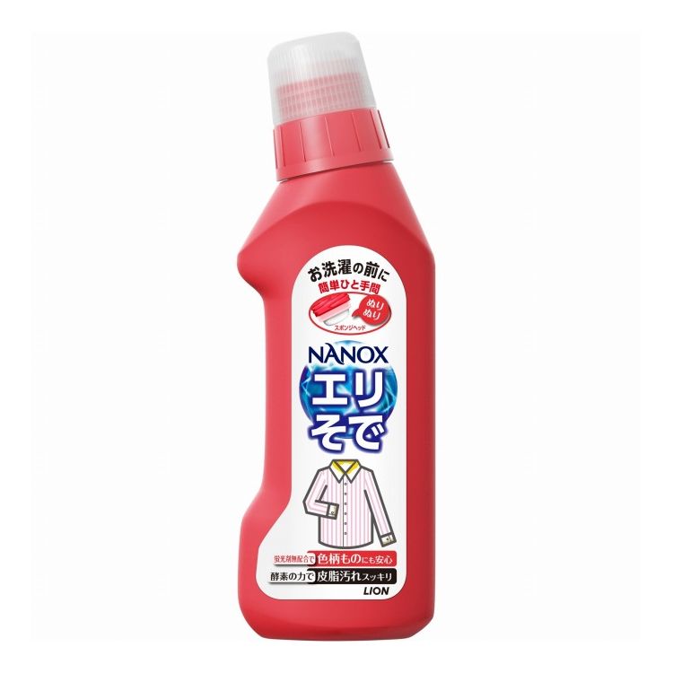 【単品17個セット】 ライオン トップ プレケア エリそで用 250g ナノックス 部分洗い洗剤(代引不可)【ポイント10倍】【送料無料】