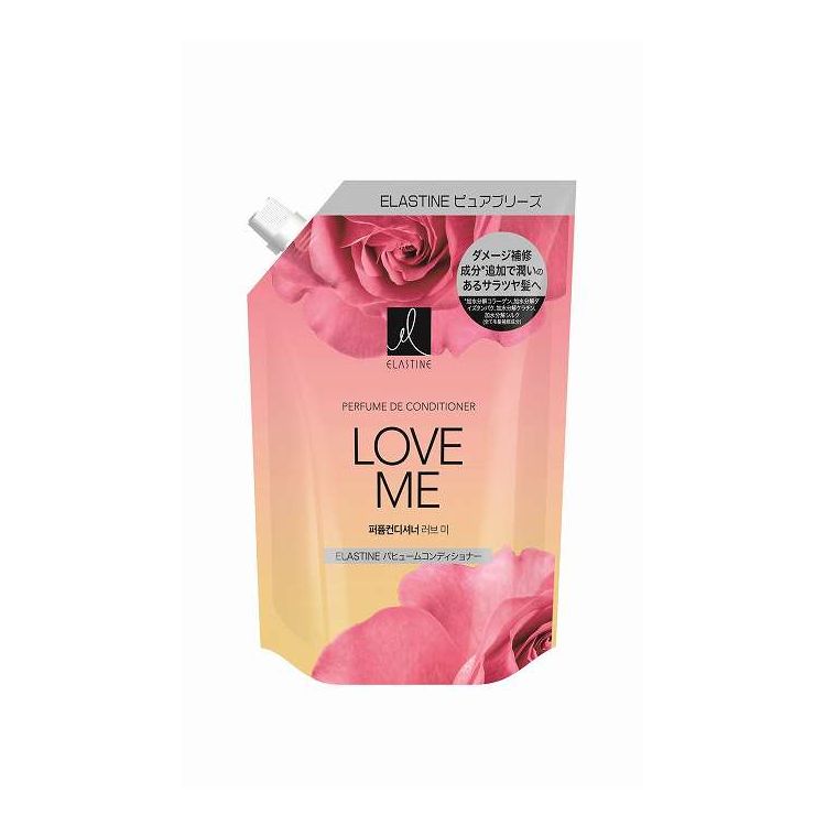【単品6個セット】 エラスティンパヒュームコンデショナーラブミー詰め替え350ML トイレタリージャパン(代引不可)【ポイント10倍】【送料無料】