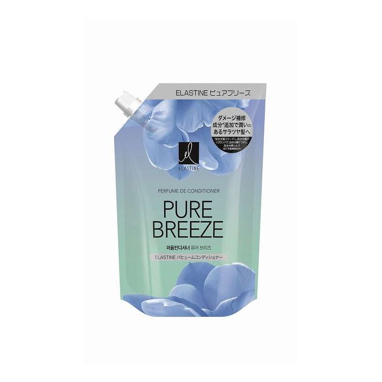 【単品9個セット】 エラスティンパヒュームコンデショナーピュアブリーズ詰め替え350ML トイレタリージャパン(代引不可)【ポイント10倍】【送料無料】