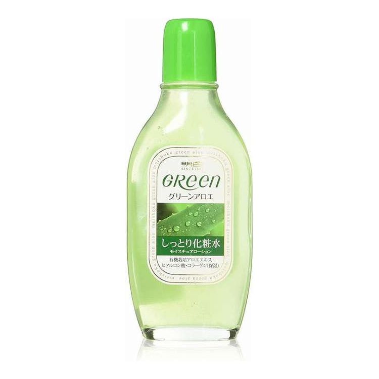 【商品詳細】肌が満ちる、アロエのハリ肌スキンケア！有機栽培アロエ＋ヒアルロン酸＋コラーゲンのうるおい効果。成分:水、グリセリン、エタノール、DPG、BG、ベタイン、メチルグルセス−10、アロエベラ液汁、加水分解ヒアルロン酸、加水分解コラーゲン、水溶性コラーゲン、キサンタンガム、PCA−Na、セテス−20、クエン酸Na、オキシベンゾン−4、クエン酸、マイカ、酸化チタン、メチルパラベン、エチルパラベン、香料、青1、黄203商品区分:化粧品メーカー名:明色化粧品生産国・加工国:日本内容量:170mL【代引きについて】こちらの商品は、代引きでの出荷は受け付けておりません。【送料について】北海道、沖縄、離島は送料を頂きます。
