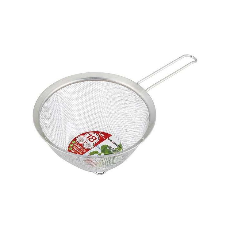 【単品10個セット】 NCD 片手ザル 18CM 貝印(代引不可)【ポイント10倍】【送料無料】