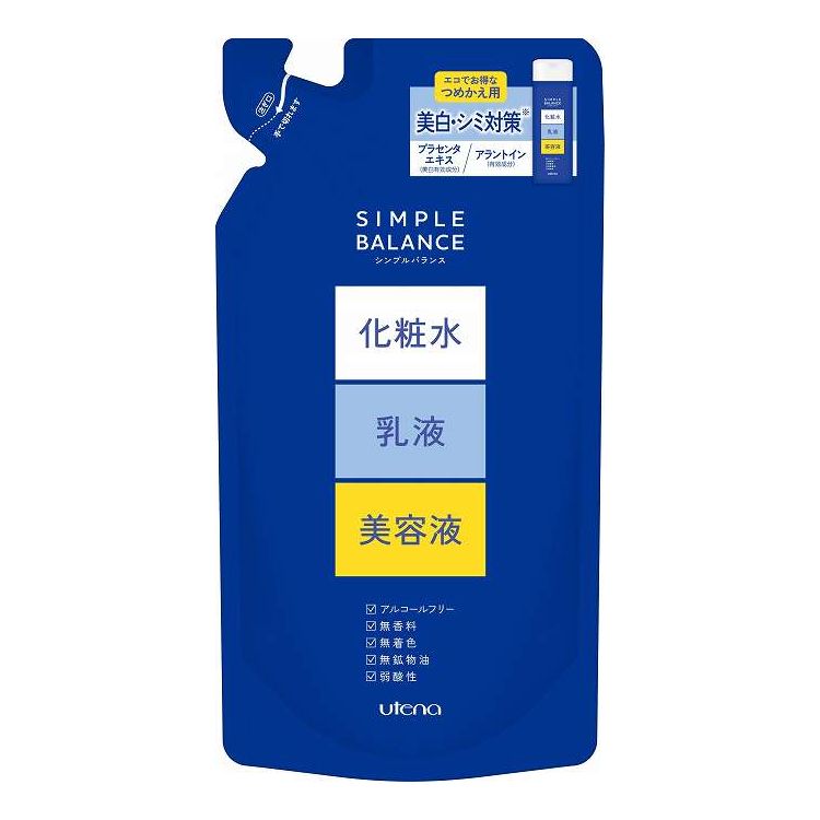【商品詳細】新処方！うるおい＆透明感をプラスする成分をさらに強化！洗顔後これ1つで薬用美白ケアが完了し、透明感のある素肌へ。1化粧水＋乳液＋美容液美容液のようなコクのある使い心地の乳状保湿液が水分・油分をバランスよく補給。プラセンタエキス（美白有効成分）配合。メラニンの生成を抑え、シミ・ソバカスを防ぎます。33種類のヒアルロン酸配合で、しっとりうるおいをたもちます。素材・成分プラセンタエキス−1＊、アラントイン＊、精製水、ジプロピレングリコール、濃グリセリン、パルミチン酸2−エチルヘキシル、エタノール、ヒアルロン酸ナトリウム（2）、ヒアルロン酸プロピレングリコール、加水分解ヒアルロン酸、ヨクイニンエキス、ユキノシタエキス、クワエキス、ポリエチレングリコール1500、トリメチルグリシン、メチルポリシロキサン、セタノール、セトステアリルアルコール、13−ブチレングリコール、アクリル酸・メタクリル酸アルキル共重合体、ヒドロキシプロピルセルロース、モノステアリン酸ポリエチレングリ商品区分：医薬部外品製造国：日本メーカー名：ウテナ内容量：200ML【代引きについて】こちらの商品は、代引きでの出荷は受け付けておりません。【送料について】北海道、沖縄、離島は送料を頂きます。