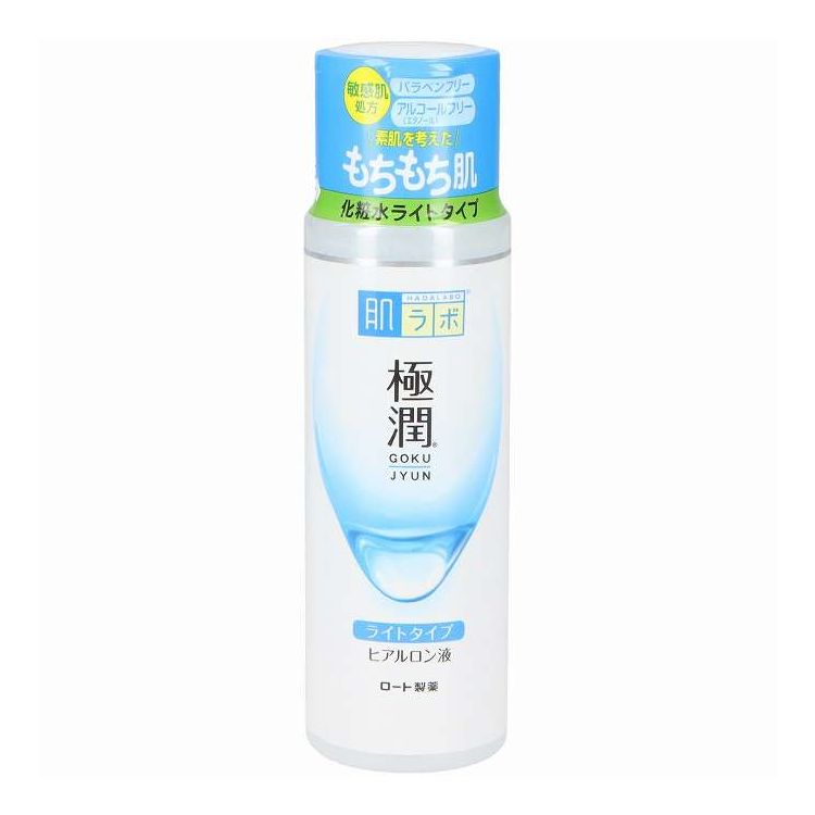 【商品詳細】安全性に配慮した、保湿を叶えるヒアルロン酸をたっぷり配合。余計なものはそぎ落とし、ヒアルロン酸のうるおいだけを与えられる、シンプルでぜい沢な化粧水。今の時代に合った、ロート独自の新・もちもち処方へとリニューアル！【成分】水、BG、ぺンチレングリコール、ヒアルロン酸Na*、加水分解ヒアルロン酸*(ナノ化ヒアルロン酸)、アセチルヒアルロン酸Na*(スーパーヒアルロン酸)、乳酸球菌／ヒアルロン酸発酵液*(乳酸発酵ヒアルロン酸)、DPG、EDTA-2Na、コハク酸2Na、コハク酸、フェノキシエタノール*4種のヒアルロン酸商品区分：化粧品製造国：日本メーカー名：ロート製薬内容量：170ML【代引きについて】こちらの商品は、代引きでの出荷は受け付けておりません。【送料について】北海道、沖縄、離島は送料を頂きます。