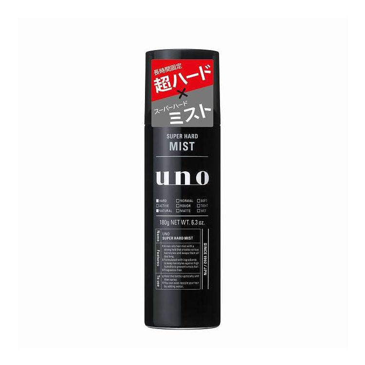Hair Mist - 【単品4個セット】 ファイントゥデイ ウーノ スーパーハードミスト f 180G(代引不可)【ポイント10倍】【送料無料】