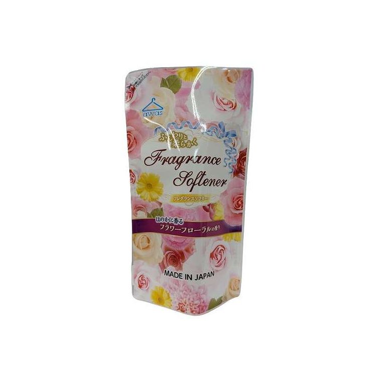 【単品5個セット】 ロケット石鹸 フレグランスソフターフラワーフローラルの香り詰替用 350mL(代引不可)【ポイント10倍】