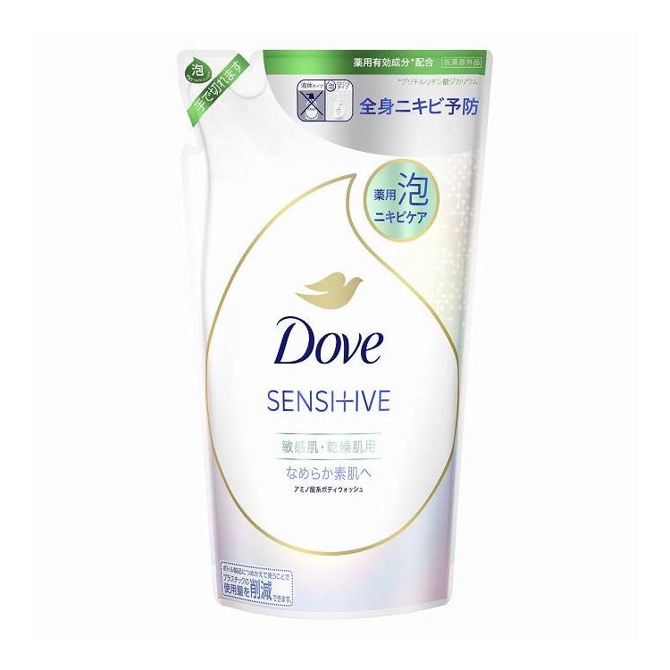 【商品詳細】薬用有効成分グリチルリチン酸ジカリウム配合。ニキビ、肌あれを防ぐ。保湿成分セラミド*配合処方肌のうるおいバリアを守り、水分を閉じ込める。アミノ酸系洗浄成分**配合肌の水分や油分を守りながら、汚れをしっかり落とす。○微香性(心落ち着くすずらんの香り) ○合成着色料＆パラベンフリー○アレルギーテスト済み(全ての方にアレルギーが起こらないというわけではありません。)*ステアロイルフィトスフィンゴシン **ヤシ油脂肪酸アシルグリシンK液成分:有効成分：グリチルリチン酸2Kその他の成分：PG、濃グリセリン、ラウロイルカルボキシメチルヒドロキシエチルエチレンジアミンNa、ヤシ油脂肪酸アシルグリシンK液、ステアロイルフィトスフィンゴシン、EDTA-4Na、BHT、無水クエン酸、POE・POPデシルテトラデシルエーテル、水酸化K、ブチルカルバミン酸ヨウ化プロピニル、フェノキシエタノール、香料商品区分:医薬部外品メーカー名:ユニリーバ・ジャパン生産国・加工国:日本内容量:430G【代引きについて】こちらの商品は、代引きでの出荷は受け付けておりません。【送料について】北海道、沖縄、離島は送料を頂きます。