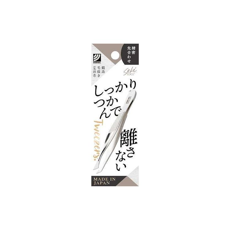 【単品12個セット】 グリーンベル SJ-T250しつかり掴んで離さない毛抜き(代引不可)【ポイント10倍】【送料無料】