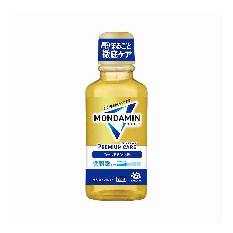【単品14個セット】 アース製薬 モンダミン プレミアムケア ゴールドミント 100ml(代引不可)【ポイント..