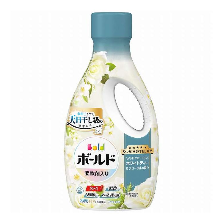 【単品17個セット】 P&Gジャパン ボールドジェルホワイトティー&フローラルの香り本体 680G(代引不可)..