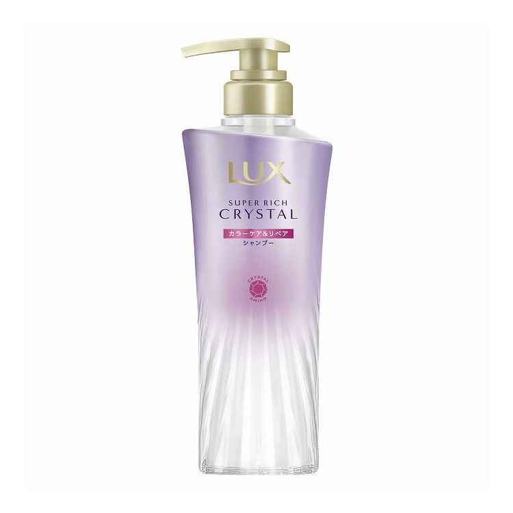 【単品19個セット】 ユニリーバ・ジャパン ラックス スーパーリッチクリスタル カラーケア&リペア シャンプー ポンプ 450G(代引不可)【ポイント10倍】【送料無料】
