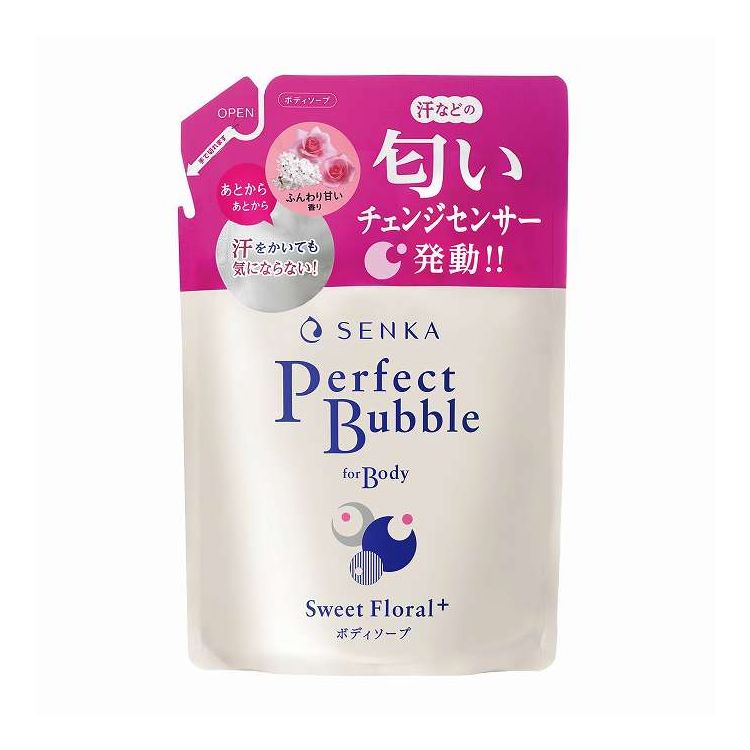 【商品詳細】専科の香料技術「匂いチェンジセンサー」が汗などの匂いを変えて、日中も不快な匂いが気にならない身体へ洗い上げるボディ洗浄料。豊かな泡で洗って、うるおいを奪わず、においが気にならない素肌に洗い上げます。保湿成分配合。つめかえ用、ふん...
