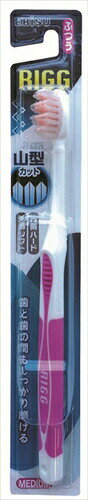 【単品2個セット】エビス リグ山型ハブラシ ふつう(代引不可)【メール便（ゆうパケ...