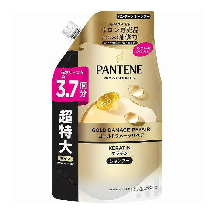 パンテーン ゴールドダメージリペアシャンプーつめかえ 超特大 P&G 950g(代引不可)【ポイント10倍】