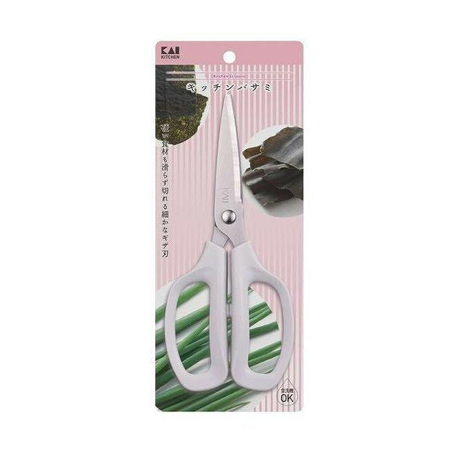 【単品5個セット】 wellness キッチンバサミ 貝印 1個(代引不可)【ポイント10倍】【送料無料】