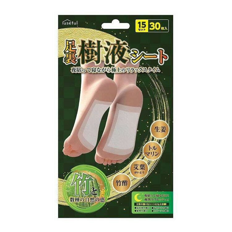 【単品6個セット】 足裏樹液シート 富士 30枚(代引不可)【ポイント10倍】【送料無料】