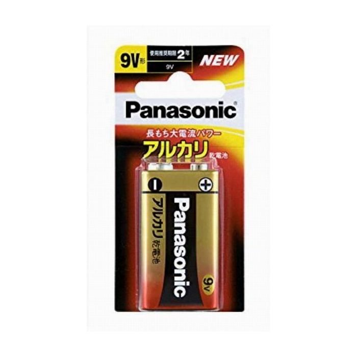 【単品4個セット】パナソニック 6LR61XJ/1B アルカリ9V*1Pブリスタ 日用品 日用消耗品 雑貨品(代引不可)【メール便（ゆうパケット）】【送料無料】
