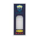 【単品1個セット】カメヤマ 小ローソク 豆ダルマ パック包装 日用品 日用消耗品 雑貨品(代引不可)【メール便(ゆうパケット)】