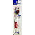 【単品20個セット】 クロバー ゴムひも 1本丸 白 6m巻 クロバー(代引不可)【送料無料】