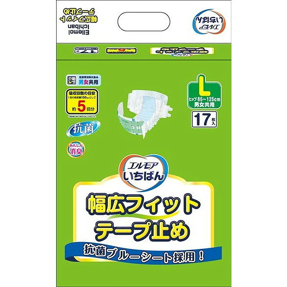 このページは4971633711327単品が12個セットの商品ページです【商品特徴】クロスライク全面通気性シートでムレ防止。ウエストギャザー、立体ギャザーでモレをしっかりキャッチ。幅広の簡単つけ直しテープ付き。抗菌ブルーシート採用で安心の消臭加工。1回の排尿量約150mlとして、約5回分吸収。【製造者】カミ商事株式会社【生産国】日本【単品内容量】17枚※メーカーの都合によりパッケージ、内容等が変更される場合がございます。当店はメーカーコード（JANコード）で管理をしている為それに伴う返品、返金等の対応は受け付けておりませんのでご了承の上お買い求めください。【代引きについて】こちらの商品は、代引きでの出荷は受け付けておりません。【送料について】北海道、沖縄、離島は別途送料を頂きます。
