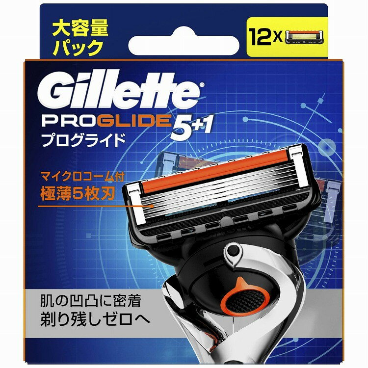 【単品17個セット】 プログライドマニュアル替刃12B P&GJプレミアム(ジレット)(代引不可)【送料無料】