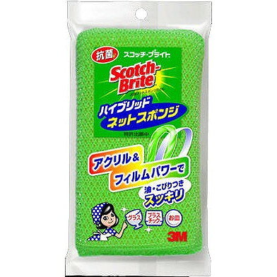 このページは4547452490493単品が16個セットの商品ページです【商品特徴】●アクリル糸とポリエステルフィルムを編み合わせたハイブリットネット。●油もこびりつきもすっきり落とす。●グラスもピカピカ。【製造者】スリーエムジャパン株式会社【生産国】日本【単品内容量】1個※メーカーの都合によりパッケージ、内容等が変更される場合がございます。当店はメーカーコード（JANコード）で管理をしている為それに伴う返品、返金等の対応は受け付けておりませんのでご了承の上お買い求めください。【代引きについて】こちらの商品は、代引きでの出荷は受け付けておりません。【送料について】北海道、沖縄、離島は別途送料を頂きます。