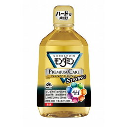 【単品14個セット】モンダミン プレミアムケア ストロングミント 1080mL アース製薬(代引不可)【送料無料】