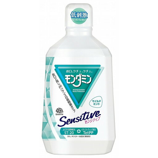 【単品14個セット】モンダミン センシティブ 1080ML アース製薬(代引不可)【送料無料】 【単品14個セット】モンダミン センシティブ 1080ML アース製薬(代引不可)【送料無料】