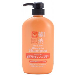 【単品3個セット】コスメS 薬用柿渋リンスインシャンプー600ML (株)コスメステーシヨン(代引不可)【送料無料】