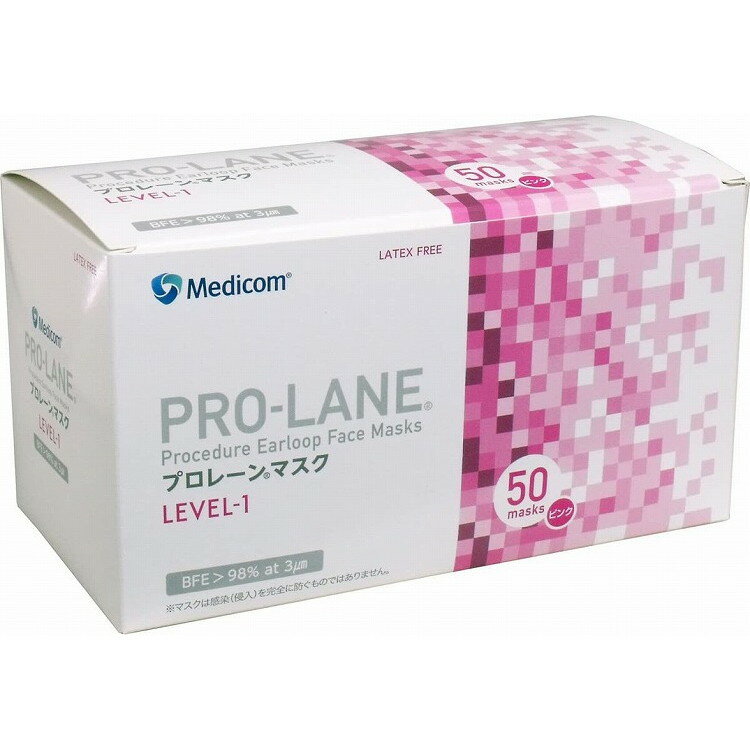 【単品11個セット】プロレーンマスクピンク 50枚 ARメディコムインクアジア(代引不可)【送料無料】