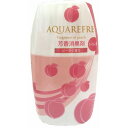 【単品8個セット】新アクアリフレトイレ用芳香消臭剤ピーチ400ML リベロ(代引不可)【送料無料】(3)