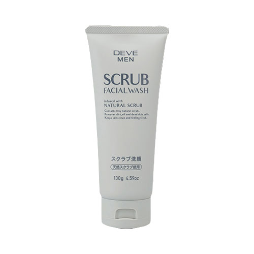 【単品7個セット】ディブメン スクラブ洗顔フォーム 130G 熊野油脂(代引不可)【送料無料】
