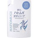 【単品11個セット】麗白 ハトムギ ボディソープ 詰替 450ML 熊野油脂(代引不可)【送料無料】