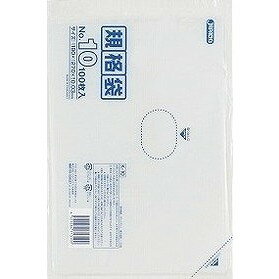 【単品20個セット】規格袋10号100枚03厚 K-10 (株)ジャパックス(代引不可)【送料無料】