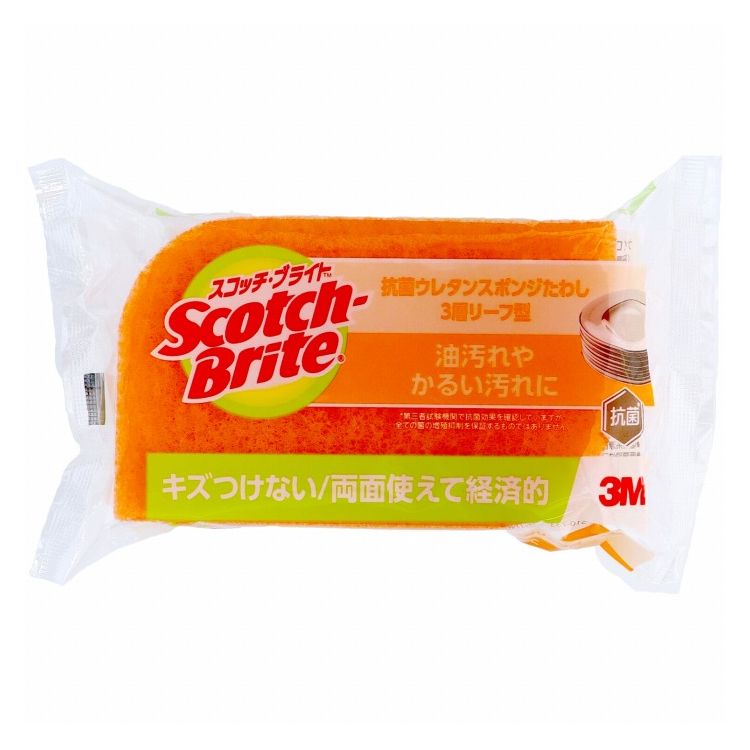 このページは4519001001092単品が6個セットの商品ページです【商品特徴】研磨粒子のない不織布でキズをつけずに汚れをスッキリ。泡立ちのよいウレタンスポンジとナイロン不織布の貼り合わせ。【製造者】スリーエムジャパン株式会社【生産国】日本【単品内容量】1個※メーカーの都合によりパッケージ、内容等が変更される場合がございます。当店はメーカーコード（JANコード）で管理をしている為それに伴う返品、返金等の対応は受け付けておりませんのでご了承の上お買い求めください。【代引きについて】こちらの商品は、代引きでの出荷は受け付けておりません。【送料について】北海道、沖縄、離島は別途送料を頂きます。