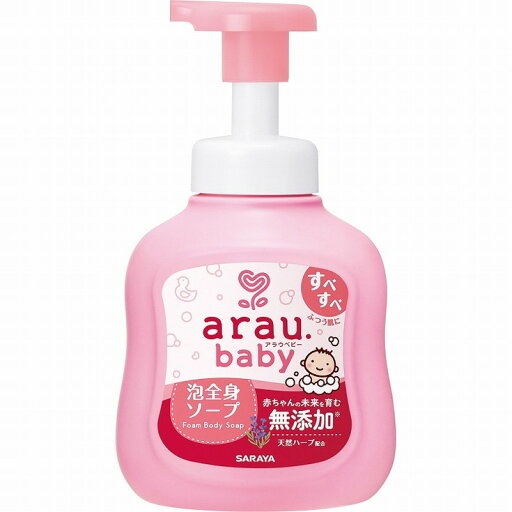 【単品7個セット】アラウベビー 泡全身ソープ 450mL サラヤ(代引不可)【送料無料】 【単品7個セット】アラウベビー 泡全身ソープ 450mL サラヤ(代引不可)【送料無料】