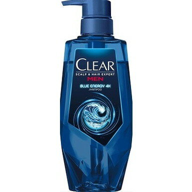 【単品8個セット】クリア ブルーエナジー 4x スカルプシャンプー ポンプ 350g ユニリーバ・ジャパン(代..