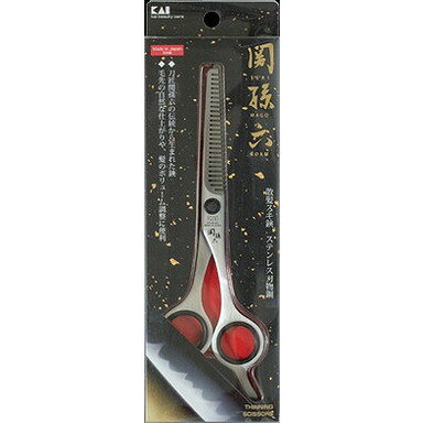 【単品12個セット】HC3519 関孫六 スキハサミ(ALLステンレス) 貝印(美粧)(代引不可)【送料無料】