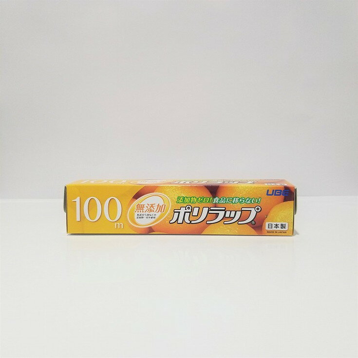 このページは4904701021028単品が19個セットの商品ページです【商品特徴】【無添加ラップ】添加物を一切使用していない無添加のポリラップなら環境ホルモンの溶出もなく安心です。【つまみフラップ】つまみフラップにより、ふたを開ければラップはいつでも取り出しやすい位置にあります。【プラスチック刃】カット性に優れ、使いやすさUP。【製造者】宇部フィルム株式会社【生産国】日本【単品内容量】100M※メーカーの都合によりパッケージ、内容等が変更される場合がございます。当店はメーカーコード（JANコード）で管理をしている為それに伴う返品、返金等の対応は受け付けておりませんのでご了承の上お買い求めください。【代引きについて】こちらの商品は、代引きでの出荷は受け付けておりません。【送料について】北海道、沖縄、離島は別途送料を頂きます。