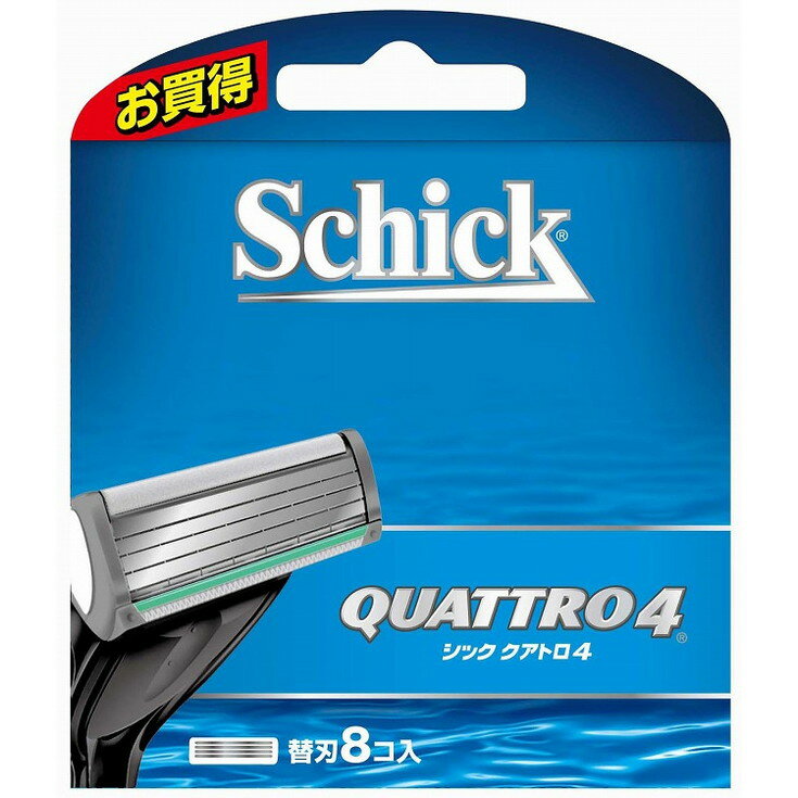 【単品16個セット】クアトロ4替刃(8コ入) 三宝商事【送料無料】