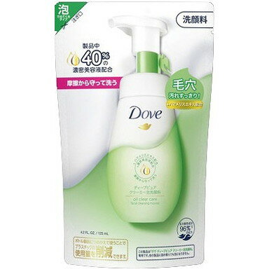 【単品6個セット】ダヴ ディープピュア クリーミー泡洗顔料 つめかえ用 125ml ユニリーバ・ジャパン(代引不可)【送料無料】